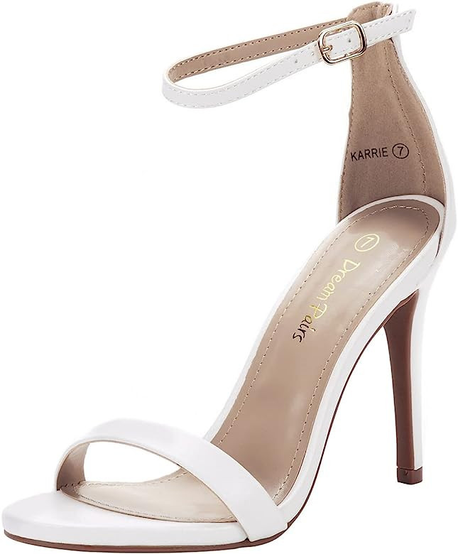DREAM PAIRS Women's Karrie High Stiletto Pump Heeled Sandals | Amazon (US)