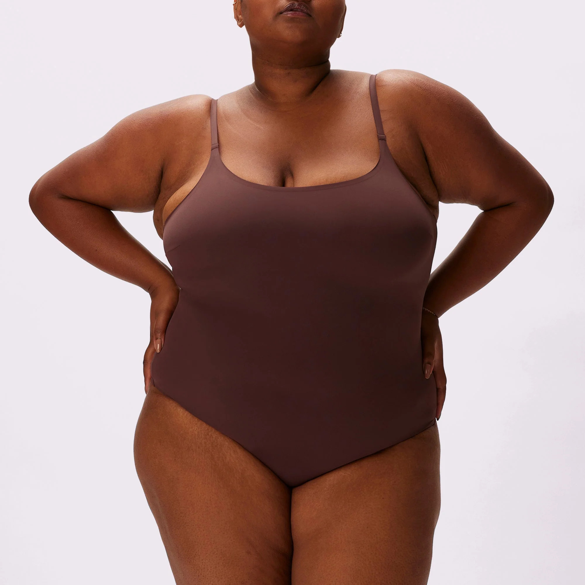 Silky Mesh Long Sleeve Bodysuit | Parade Underwear | $44 | Parade