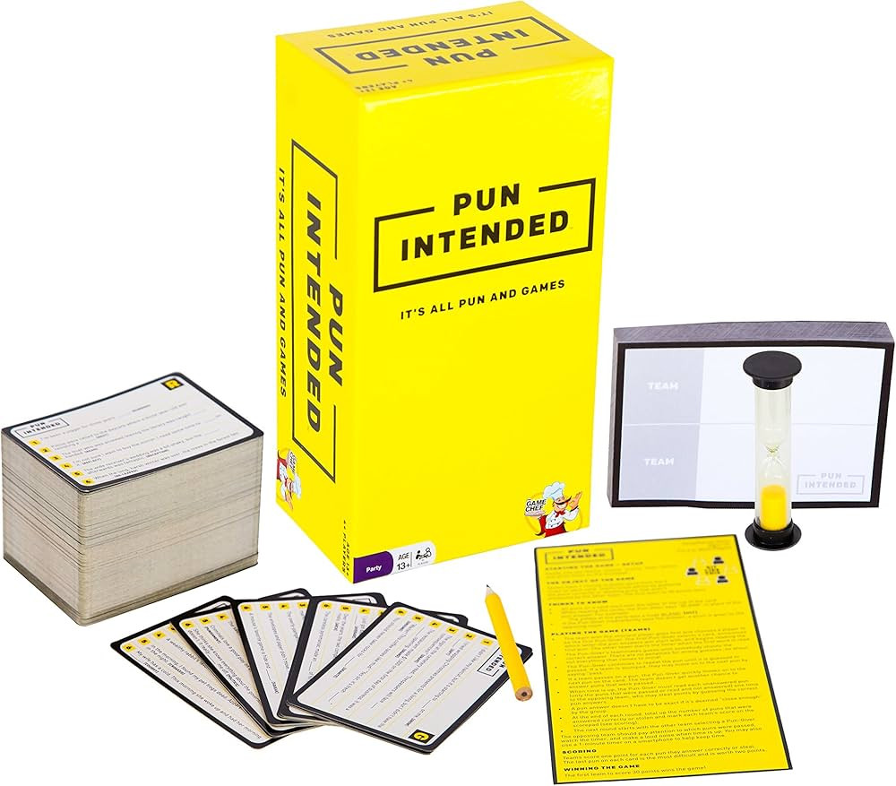 Pun Intended - It's All Pun and Games - Perfect Game for Pun Lovers | Amazon (US)