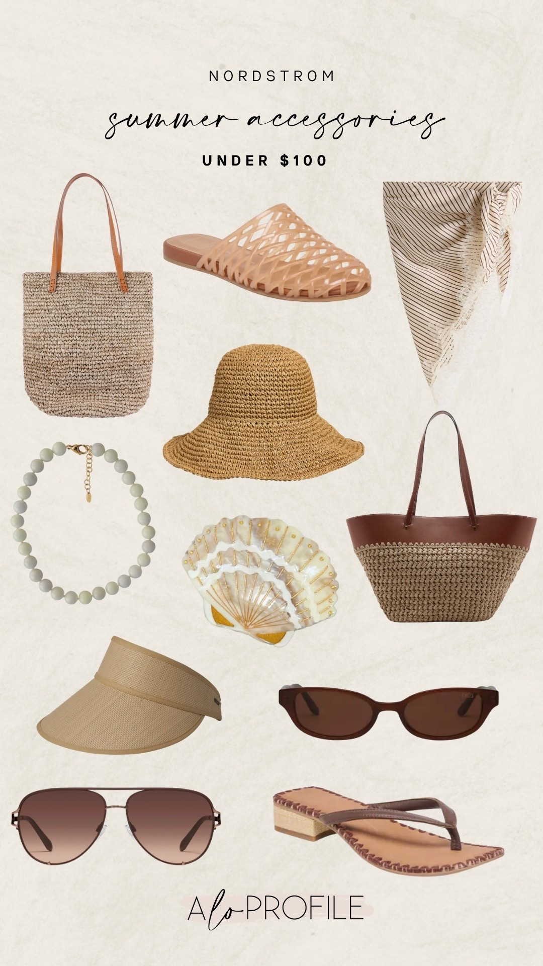 Nordstrom Summer Accessories Under $100 🤎
