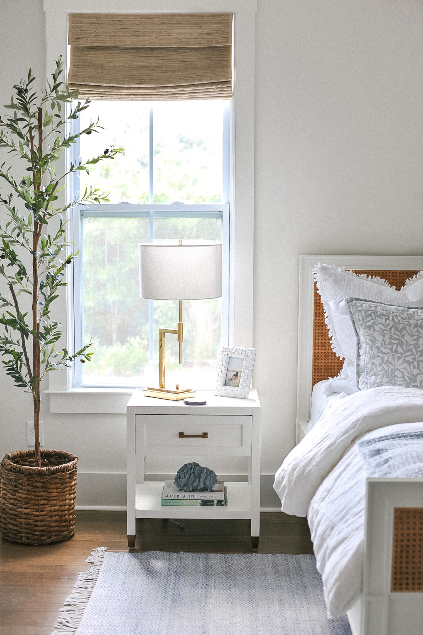 Olive tree, night stand and bed on sale now! 

Serena and lily, coastal bedroom, nearly natural olive tree 

#LTKCyberweek #LTKhome #LTKsalealert
