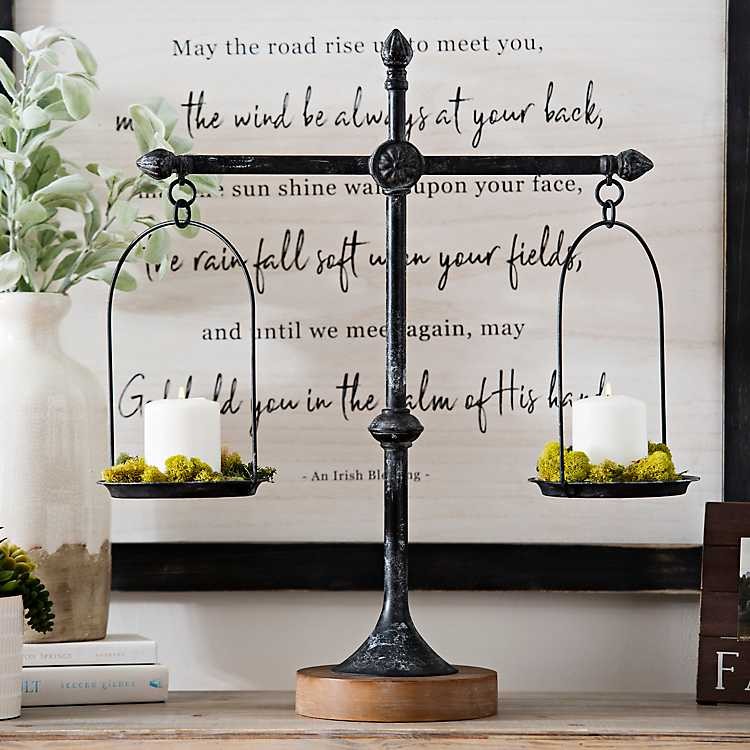 Balanced Scale Statue | Kirkland's Home