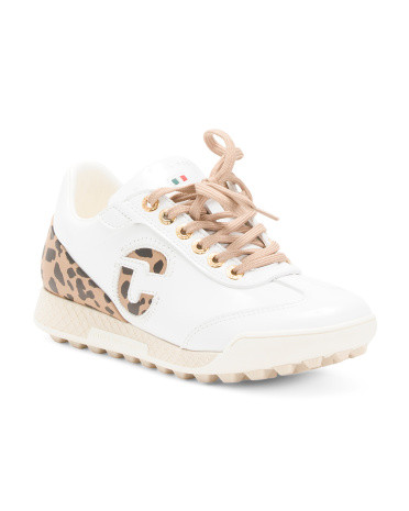 Made In Portugal King Cheetah Golf Sneakers | TJ Maxx