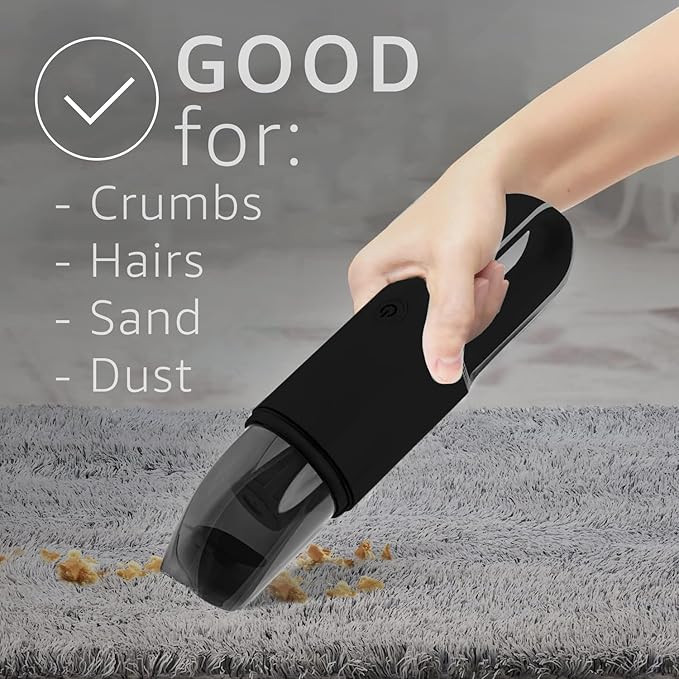 HOMEQUIP Handheld Portable Cordless Vacuum Cleaner - Easy to Use, Lightweight, Compact Design - H... | Amazon (US)