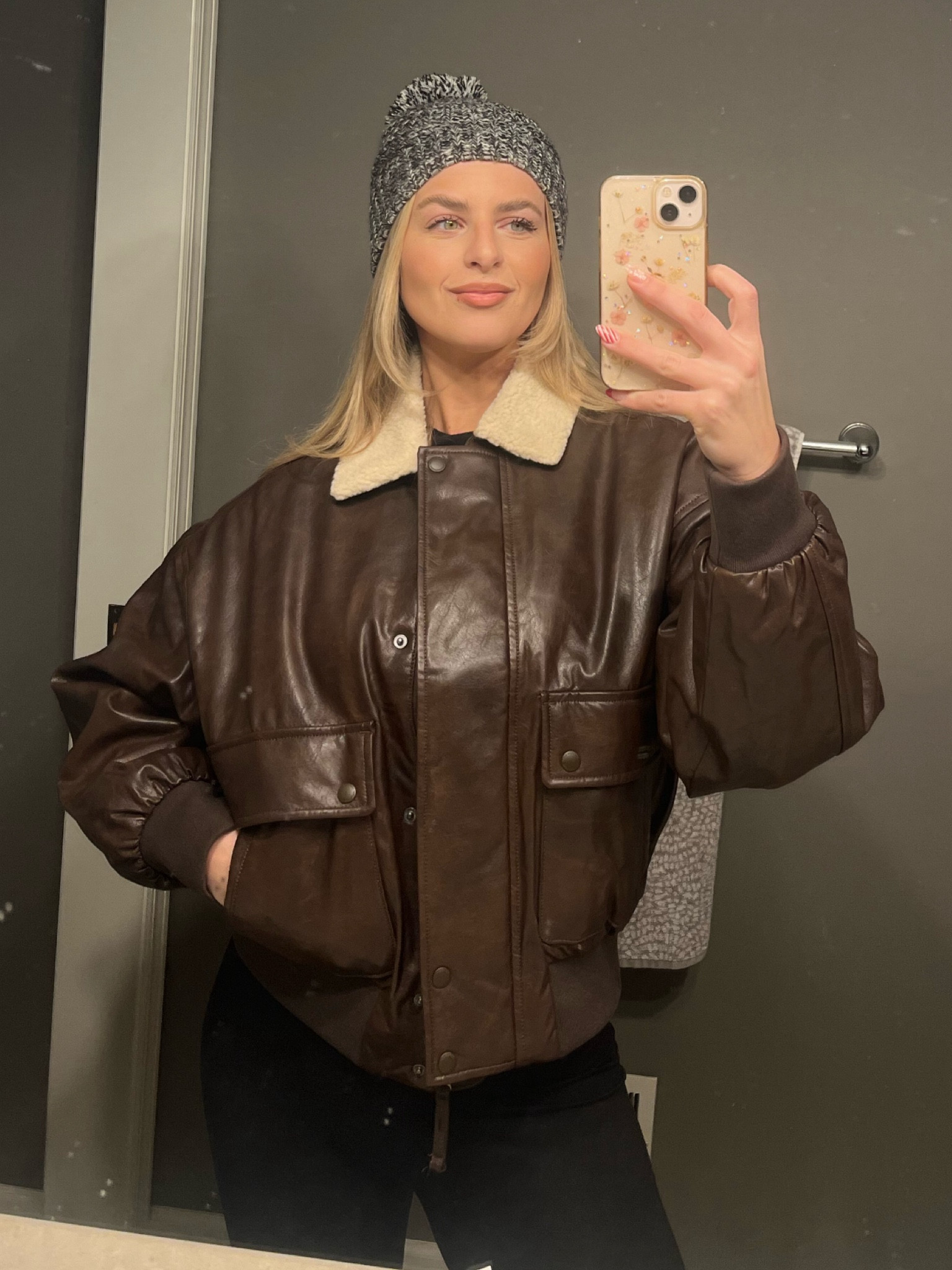 faux leather jacket 🤎

#LTKGiftGuide #LTKHoliday #LTKSeasonal