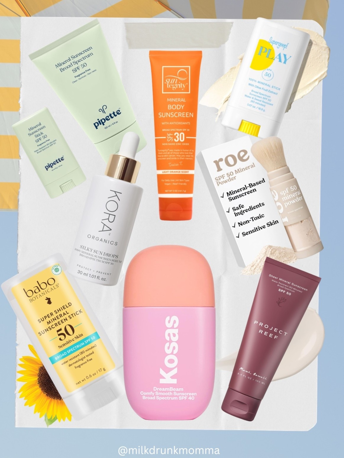 Safe non-toxic sunscreens 🧴 

#LTKOver40 #LTKBeauty #LTKKids
