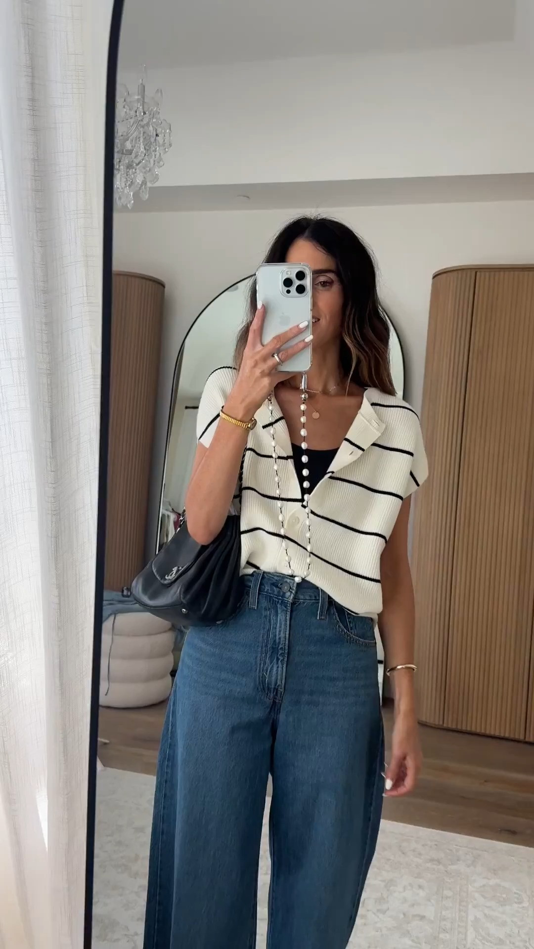 Another win from @Target 🙌🏼 This top is so cute and I’ve been able to style it different ways! I’m just shy of 5-7” wearing a size XS and size 25 jeans. #target #stylinbyaylin #aylin 

 #LTKgrwm #LTKootd #LTKSeasonal