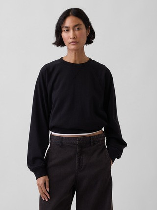 VintageSoft Terry Raglan Sweatshirt | Gap (CA)