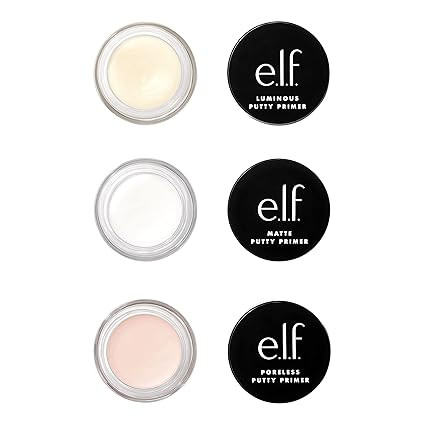 e.l.f. Cosmetics Putty Primer Trio, Includes Poreless Putty, Matte Putty & Luminous Putty, Travel... | Amazon (US)
