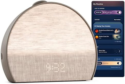 Hatch Restore 3 Sunrise Alarm Clock, Sound Machine, Smart Light (Cocoa) - White Noise, Screen-Fre... | Amazon (US)
