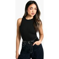 Womens Boohoo Basics Tank Top - Black - 10 | boohoo (US & Canada)