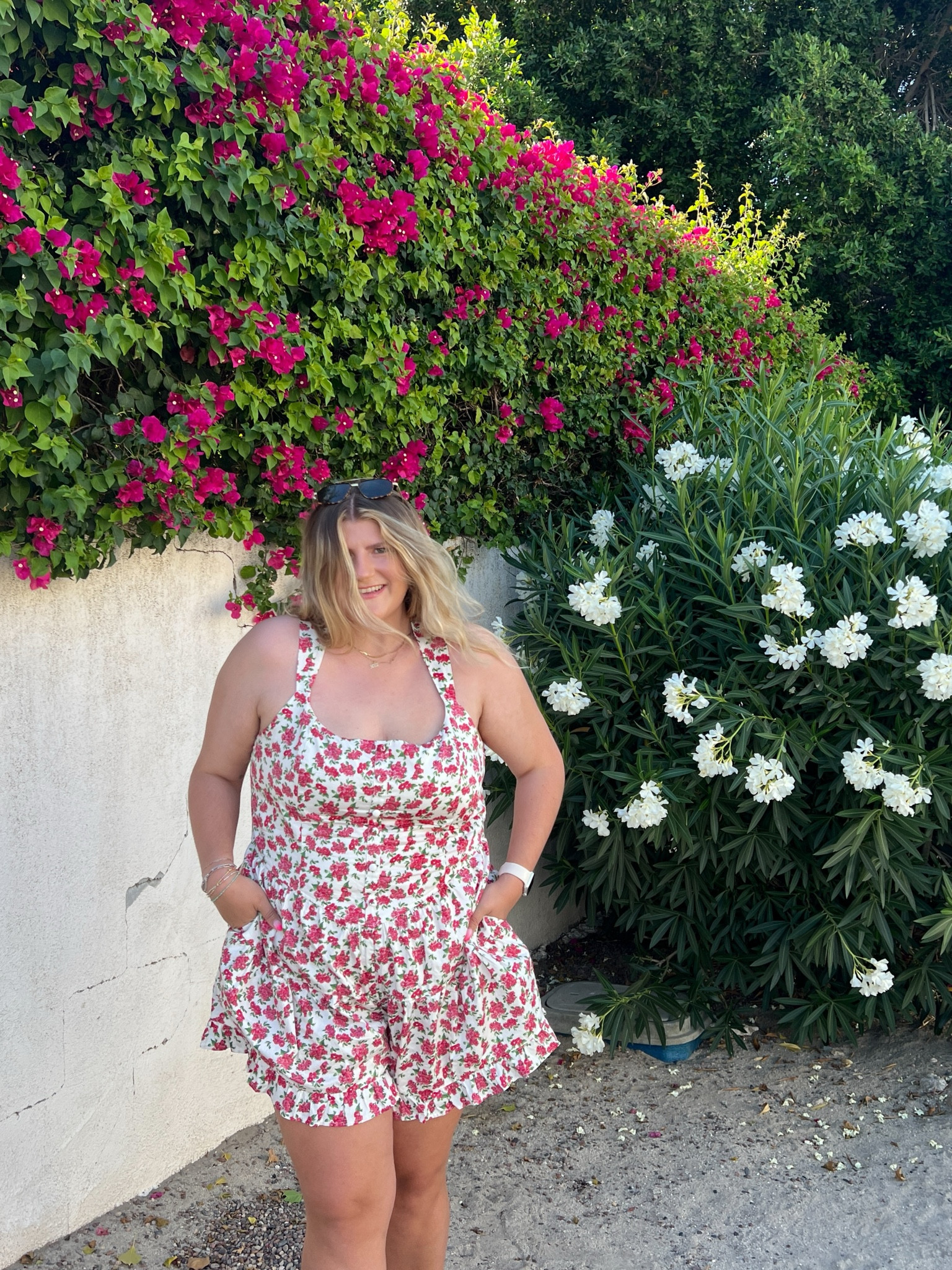 Target floral ruffle romper back in stock - vanessa mooney romper dupe 

#LTKPlusSize #LTKFindsUnder50 #LTKMidsize