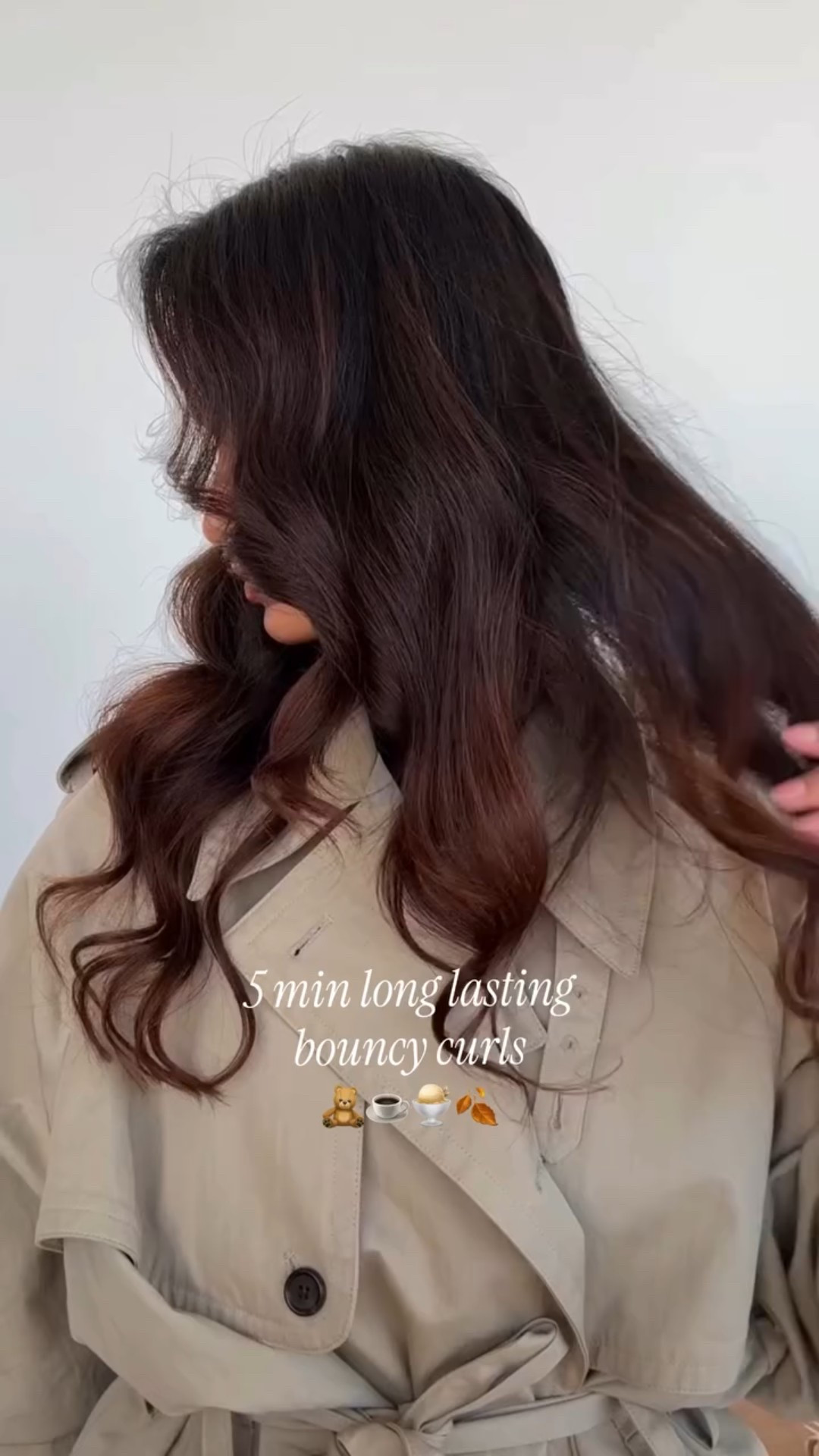 Flatiron curls last so much longer than regular ones! #flatironcurls #fallhairstyles #hairperfume