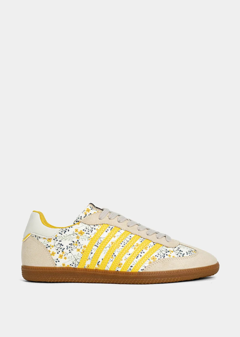 STEVIE Yellow Suede Sneakers | SHUSHOP | SHUSHOP