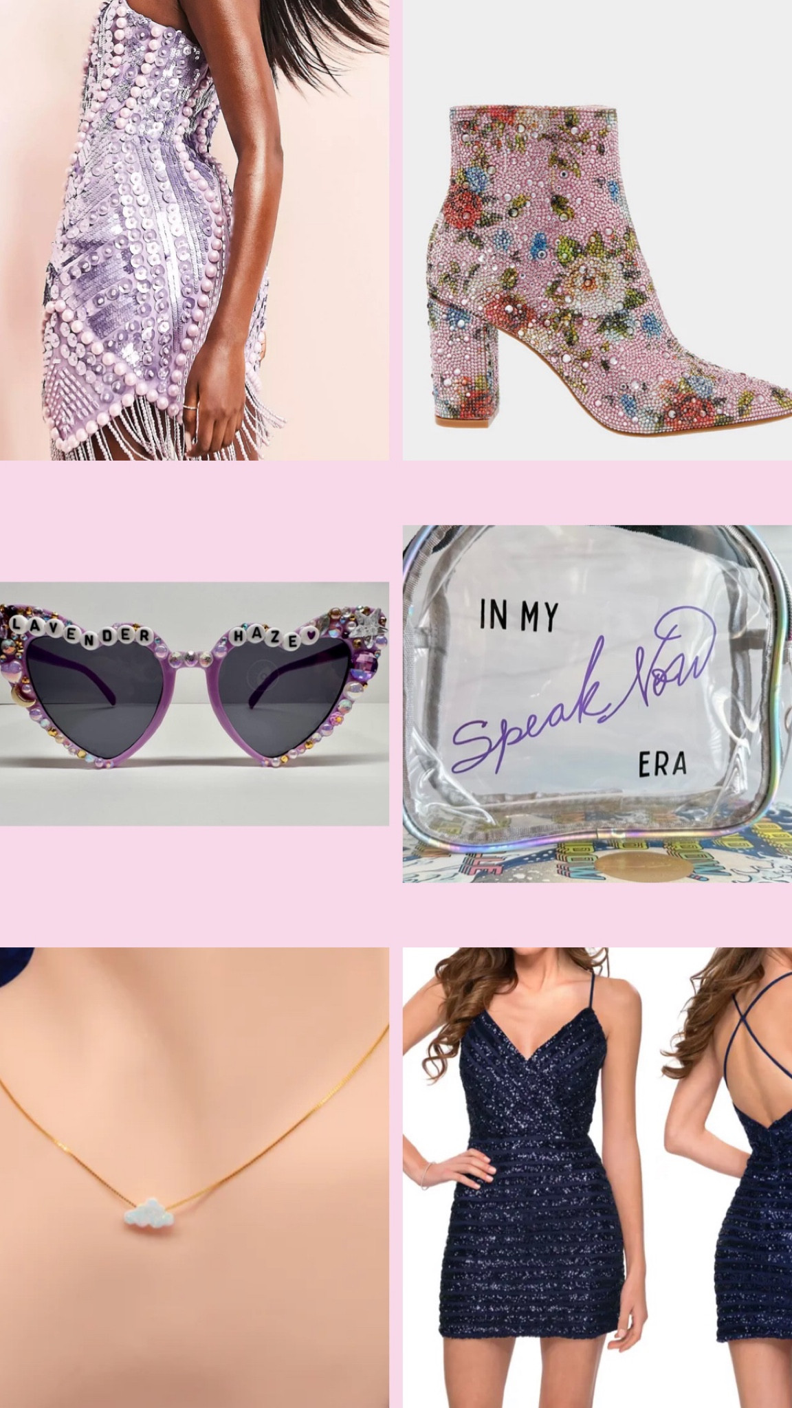 Taylor swift eras tour outfit idea perfect for midnights & lavender haze! 

#LTKstyletip #LTKunder100 #LTKFestival