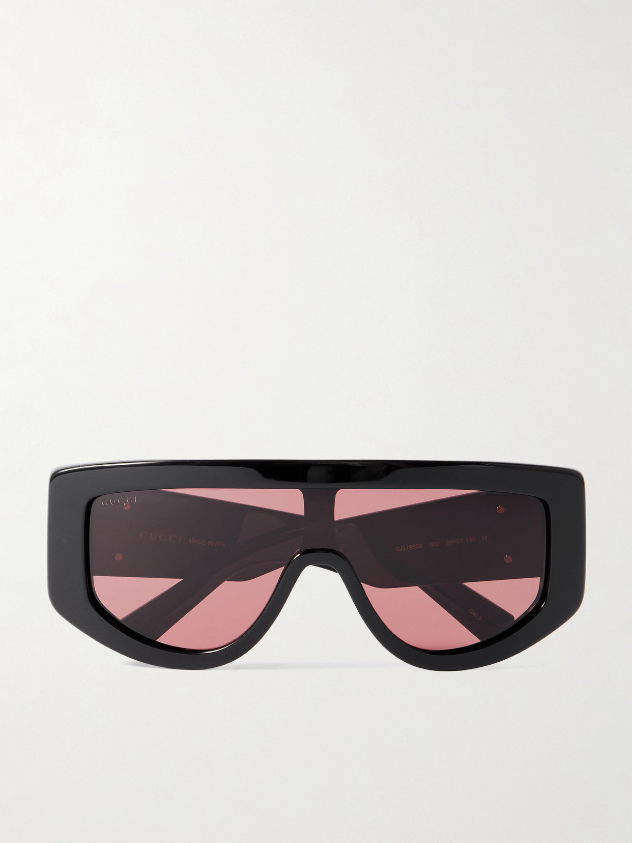 GUCCI EYEWEAR - Gg Oversized D-frame Acetate Sunglasses - Black | NET-A-PORTER (US)