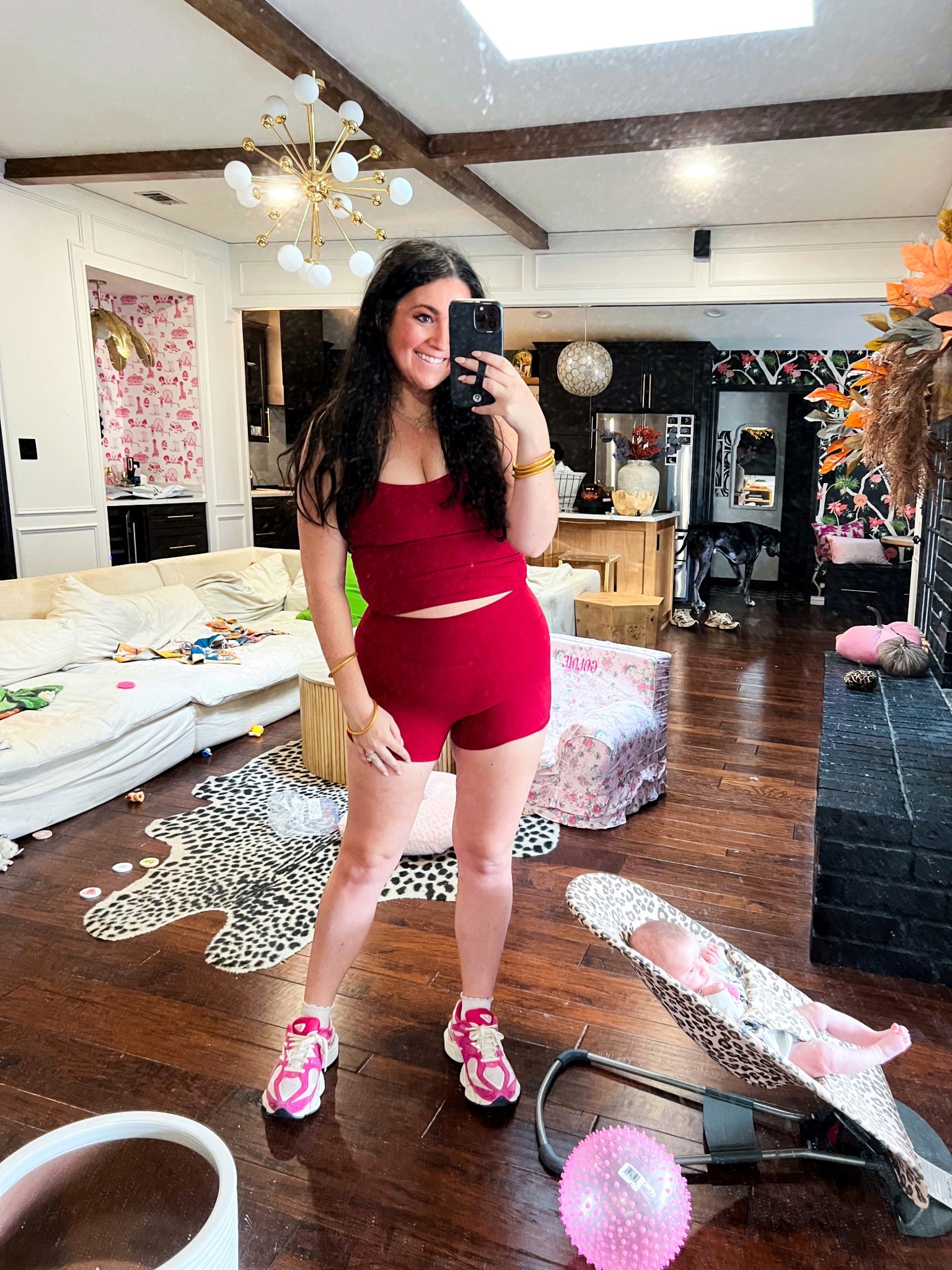 Workout set amazon biker shorts new mom

#LTKStyleTip #LTKFindsUnder50 #LTKActive