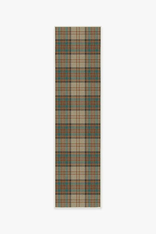 Dress Stewart Tartan Khaki Rug | Ruggable