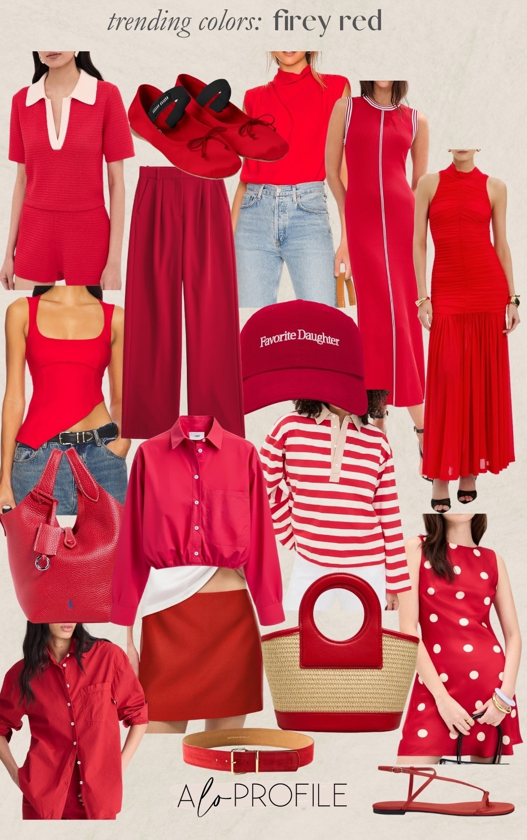 Summer Color Trends: Firey Red❤️💃🥀🍓🍒💄🍎🍉👠

#LTKootd #LTKSaleAlert #LTKSeasonal