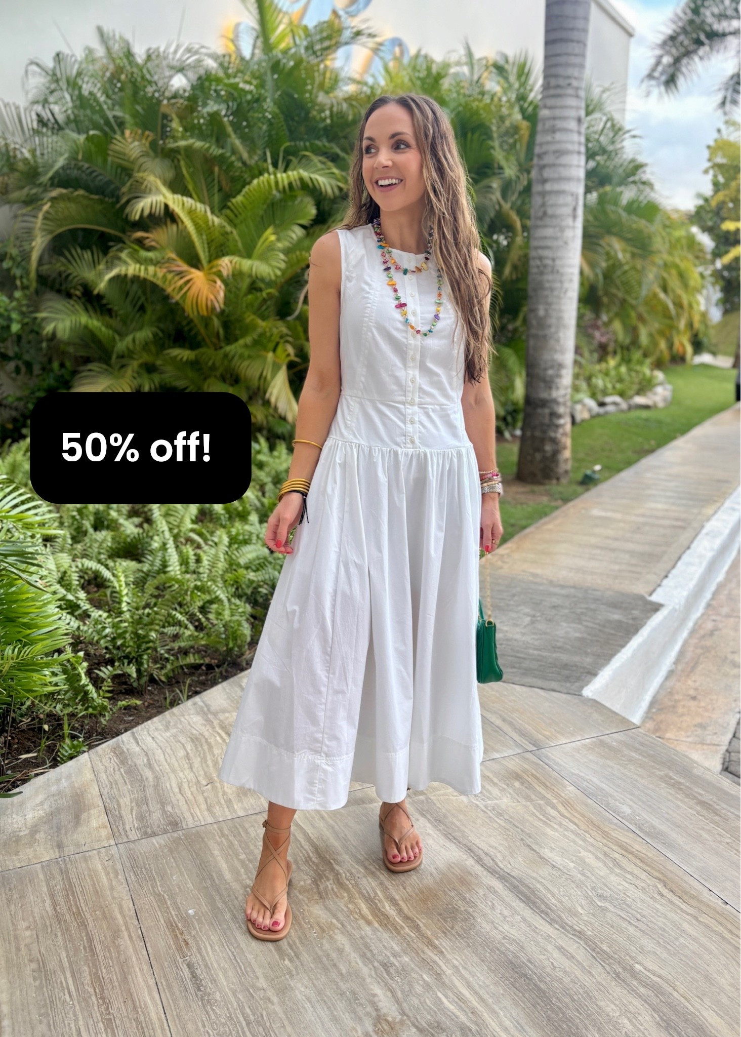 Full look of this @jcrew jcrew dress! And it’s 50% off through today!

#LTKootd #LTKgrwm