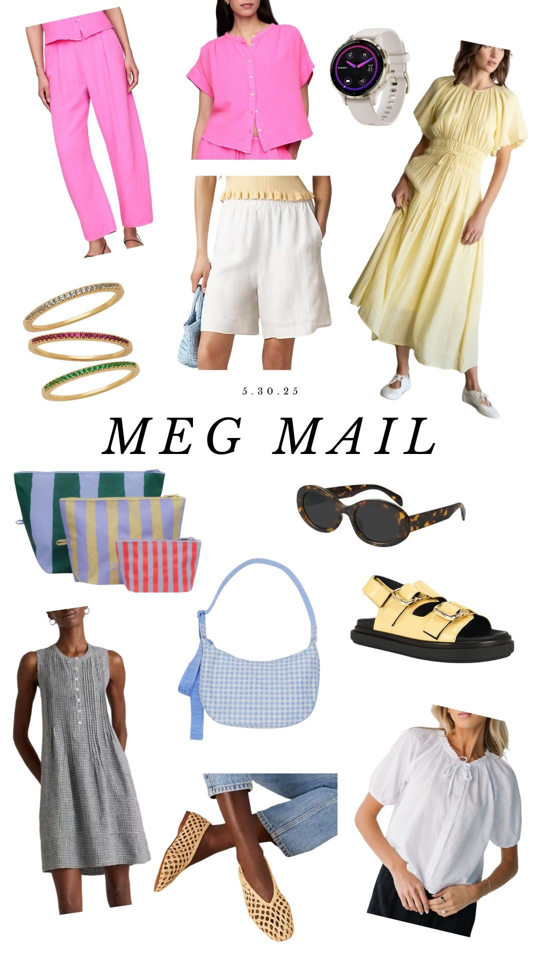 MEG MAIL | 5.30.25
everything linked 🫶🏻

#LTKShoeCrush #LTKFindsUnder50 #LTKStyleTip