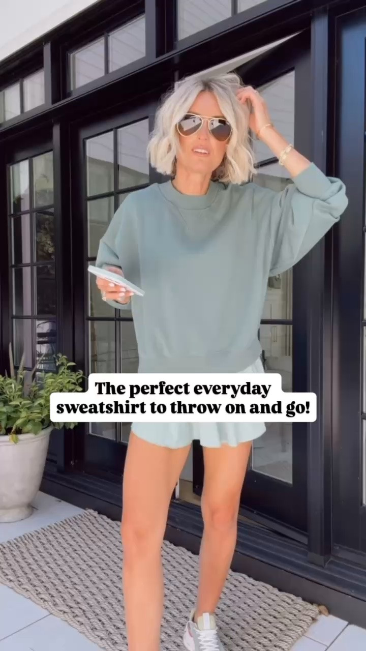 Love this sweatshirt from @Target ! The material is so comfy & I know I’ll be wearing this on repeat for school drop offs, appointments, errands, etc.! Wearing M in the sweatshirt & S in the skort.

Loverly Grey, Target find, Target fashion, activewear, athleisure, Amazon find, Amazon fashion

#LTKootd #LTKSeasonal #LTKActive