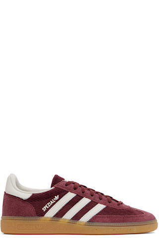 Burgundy Handball Spezial Sneakers | SSENSE