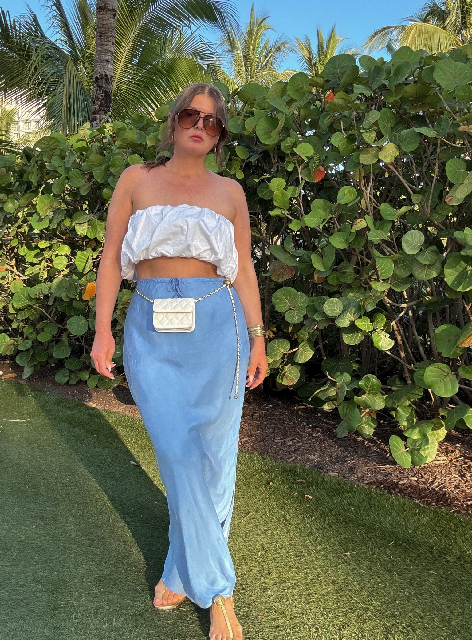 Maxi satin skirt runs tts
Vacation outfit
Summer outfit


#LTKFindsUnder100 #LTKTravel