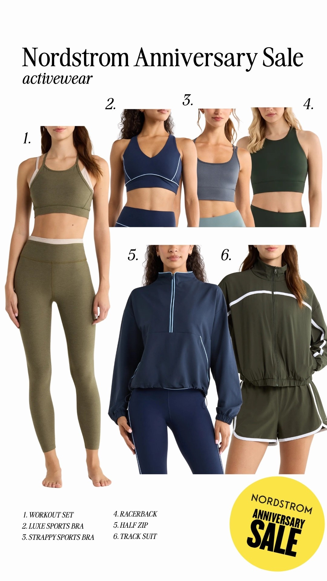 Nordstrom anniversary sale activewear!

Activewear, women’s fashion, nsale fashion, summer must haves