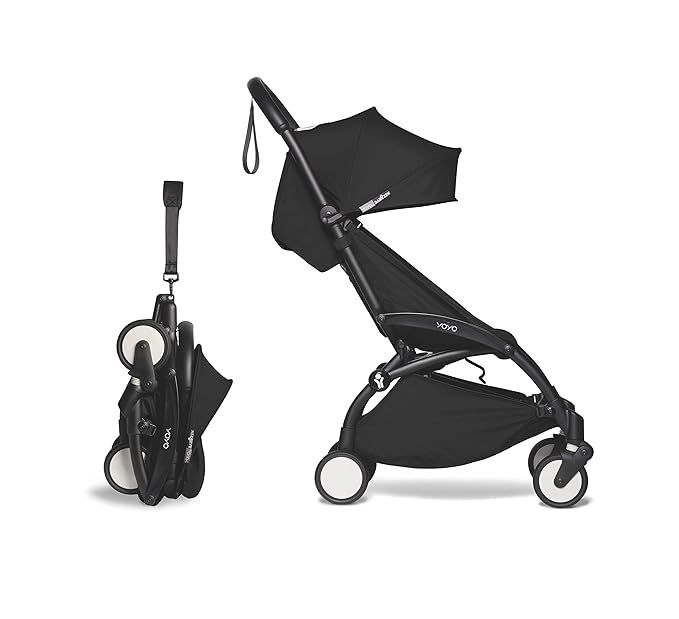 This item: Babyzen YOYO2 Stroller - Black Frame with Black Seat Cushion & Canopy | Amazon (US)