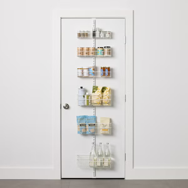 Elfa Utility Pantry Over the Door Rack | The Container Store