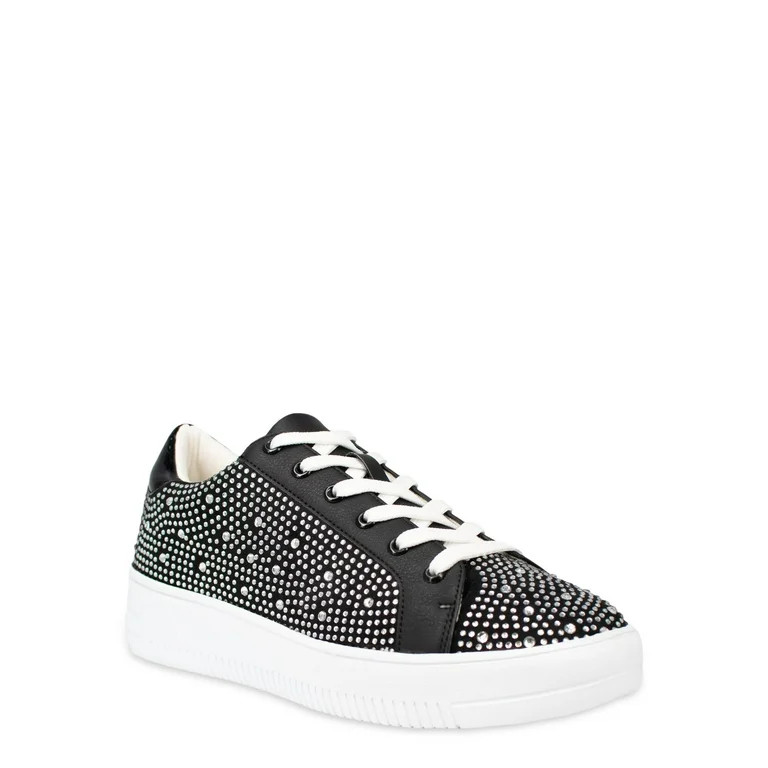 Mark Ecko Women's Embellished Court Sneaker | Walmart (US)