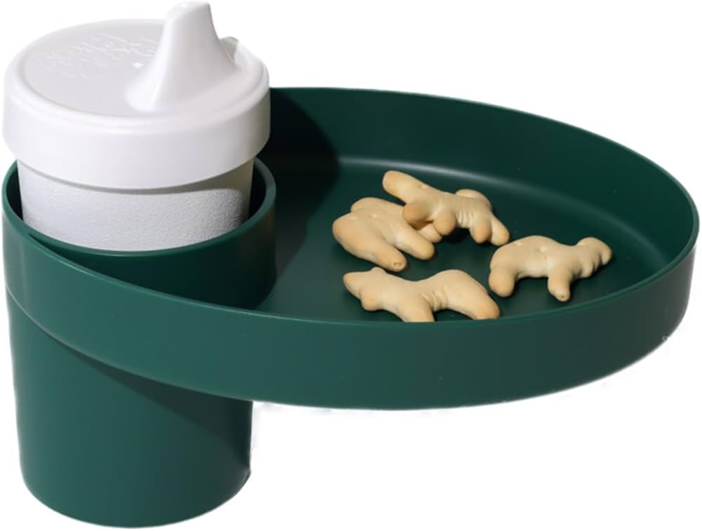 My Travel Tray Oval - USA Made. Extend Your Current Cup Holder to Hold Your Cup Plus a Tray for S... | Amazon (US)
