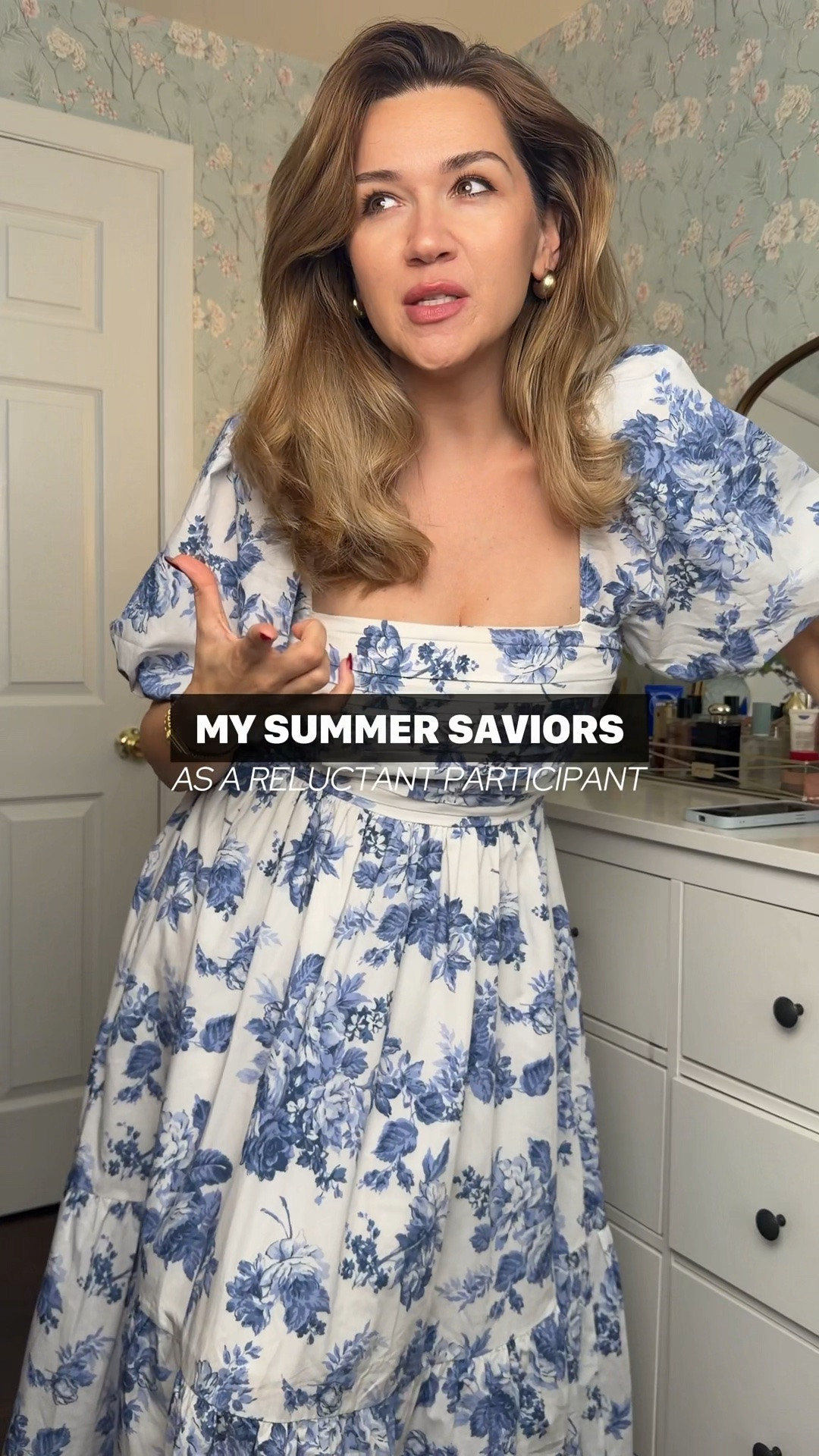 Anything above 75° makes my blood boil and immediately has me in a bad mood 😵‍💫 but unfortunately the places I like to live and visit do you have 80, 90 even 100° weather….. soooo these are 5 items that keep me sane + cute during the heat waves of the summer!

My dress is yeaaaars old and I don’t know why AF stopped making this dress (!!!).l but I linked similar options 🫶🏻🪄

#LTKSeasonal #LTKgrwm #LTKstorytime