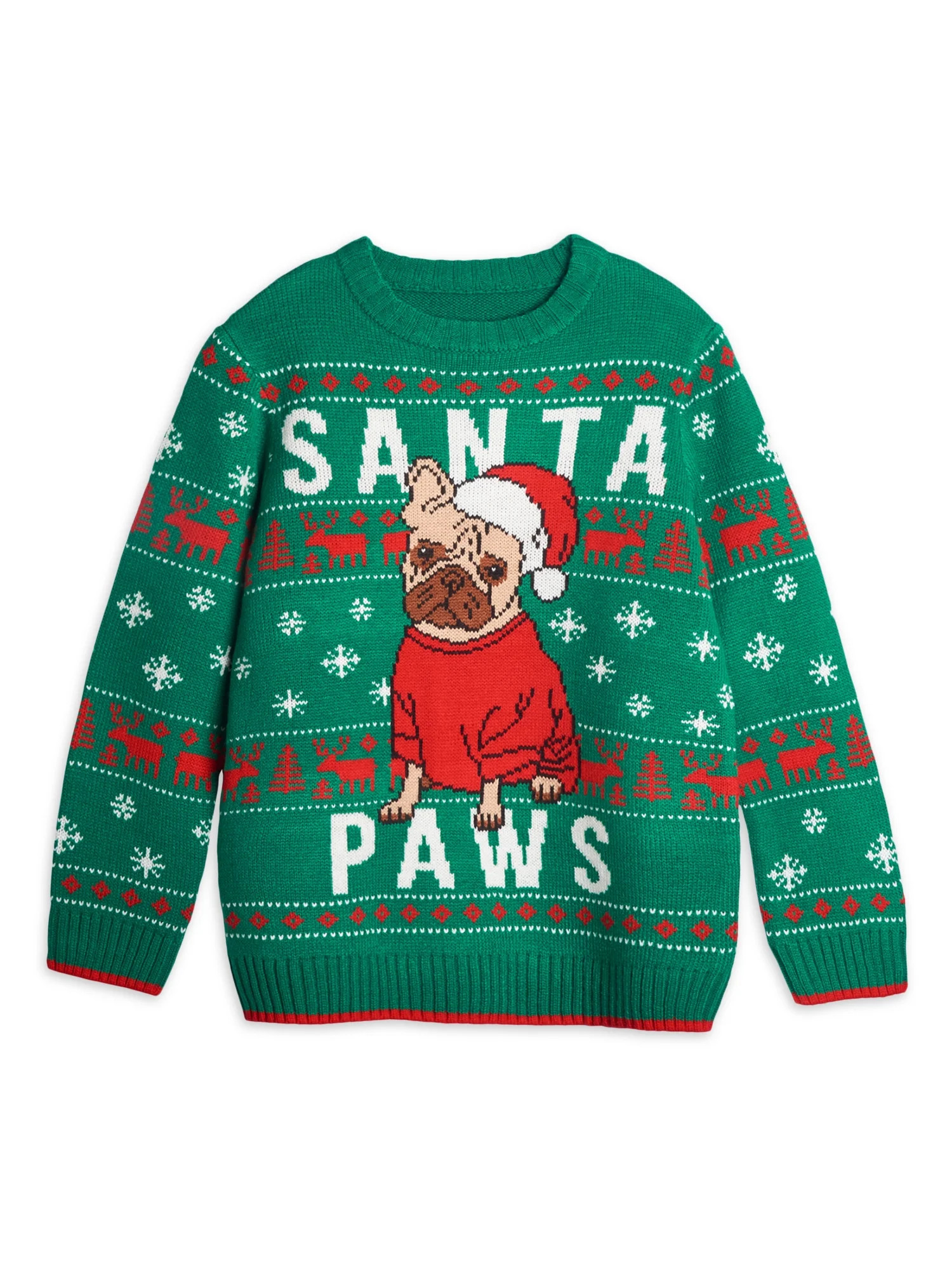 Holiday Time Boys Christmas Sweater, Sizes 4-18 & Husky | Walmart (US)