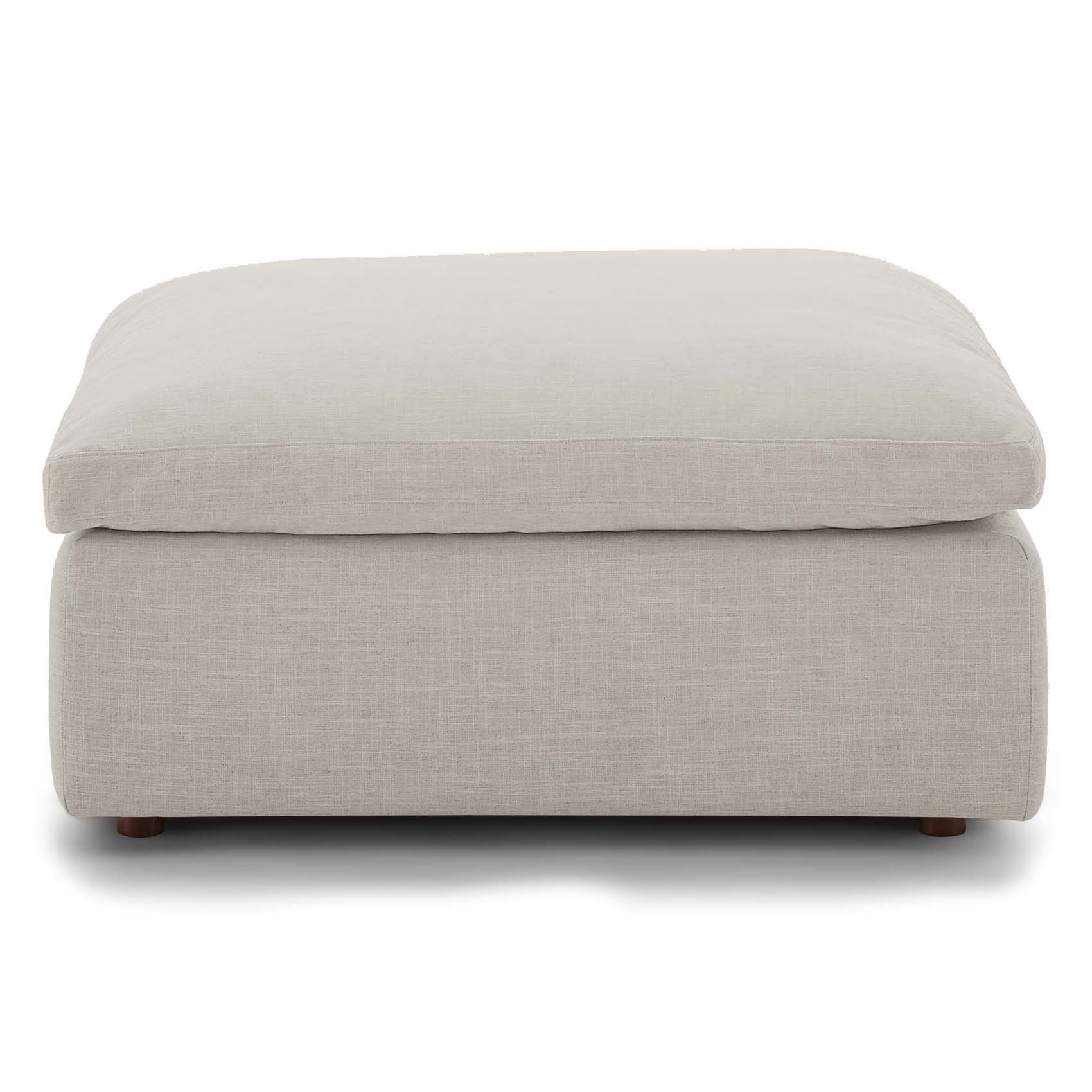 Commix Down-Filled Ottoman by Modway - Beige | Homethreads