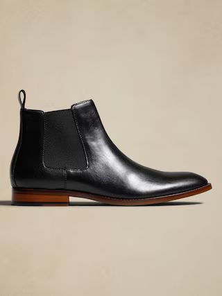 Leather Chelsea Boot | Banana Republic Factory