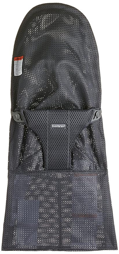 BabyBjörn Fabric Seat for Bouncer - Anthracite, Mesh, Anthracite, 1 Count (Pack of 1) | Amazon (US)