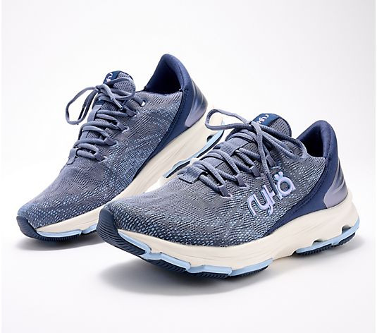 Ryka Mesh Walking Sneakers with Re-Zorb - Devotion X - QVC.com | QVC