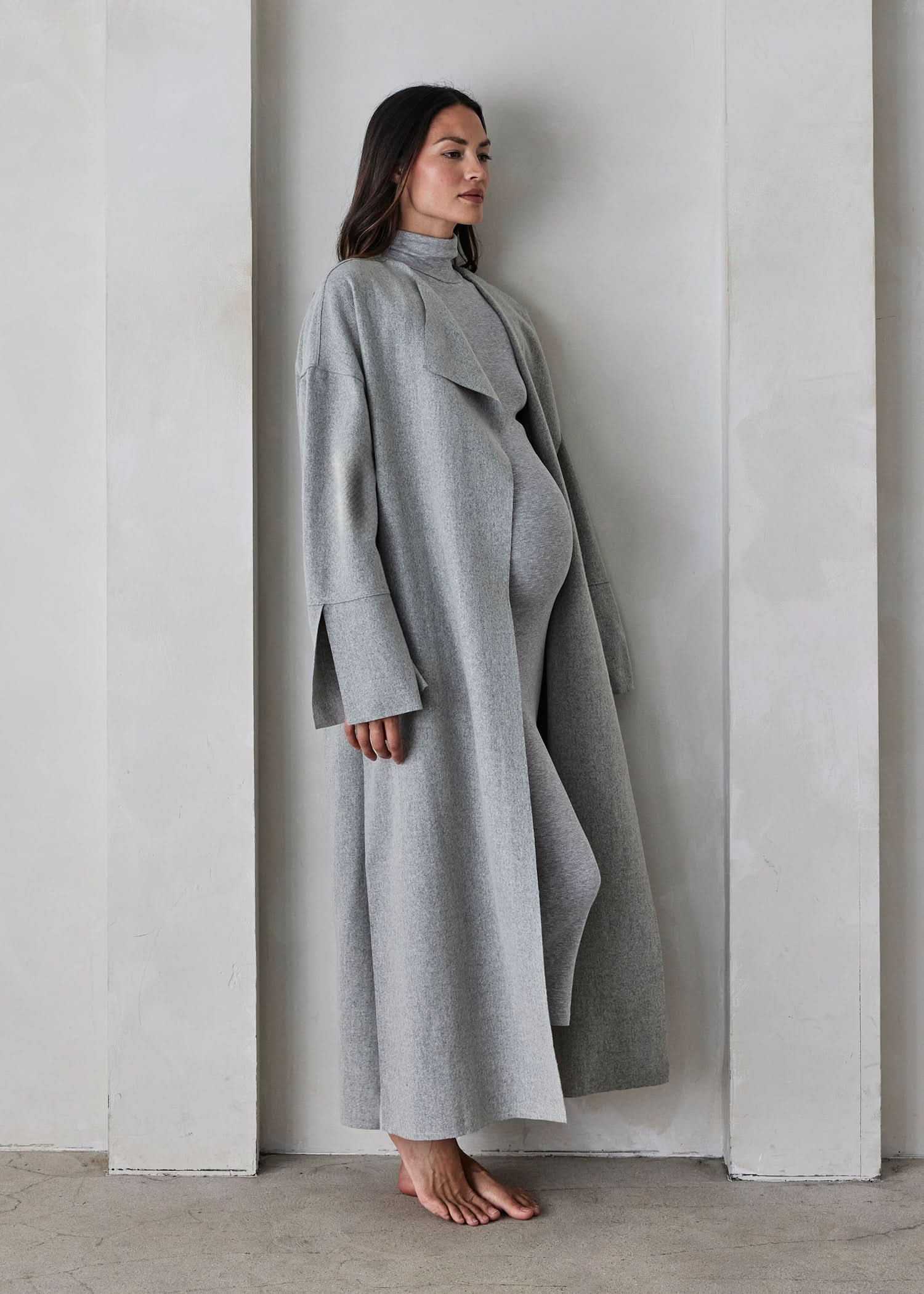 The Grace Wool Maternity Coat | Shop Bumpsuit Comfy Women's Outerwear | BUMPSUIT