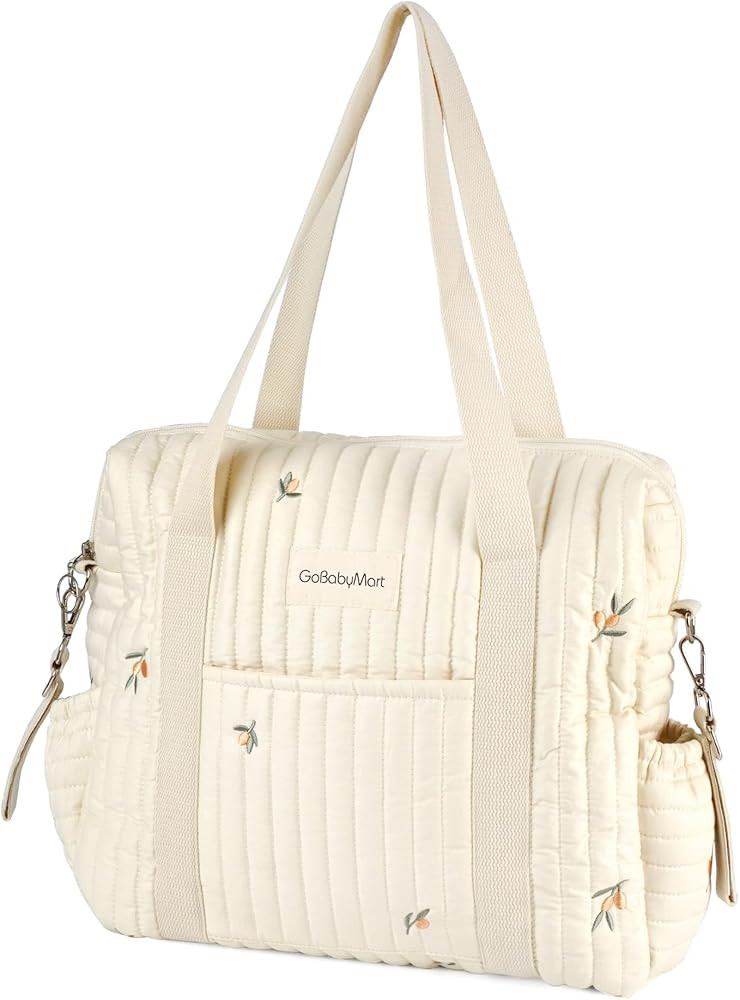 GoBabyMart Midsize Diaper Bag Tote, Maternity Bag, Travel diaper tote, Multifunction baby bag, Ba... | Amazon (US)