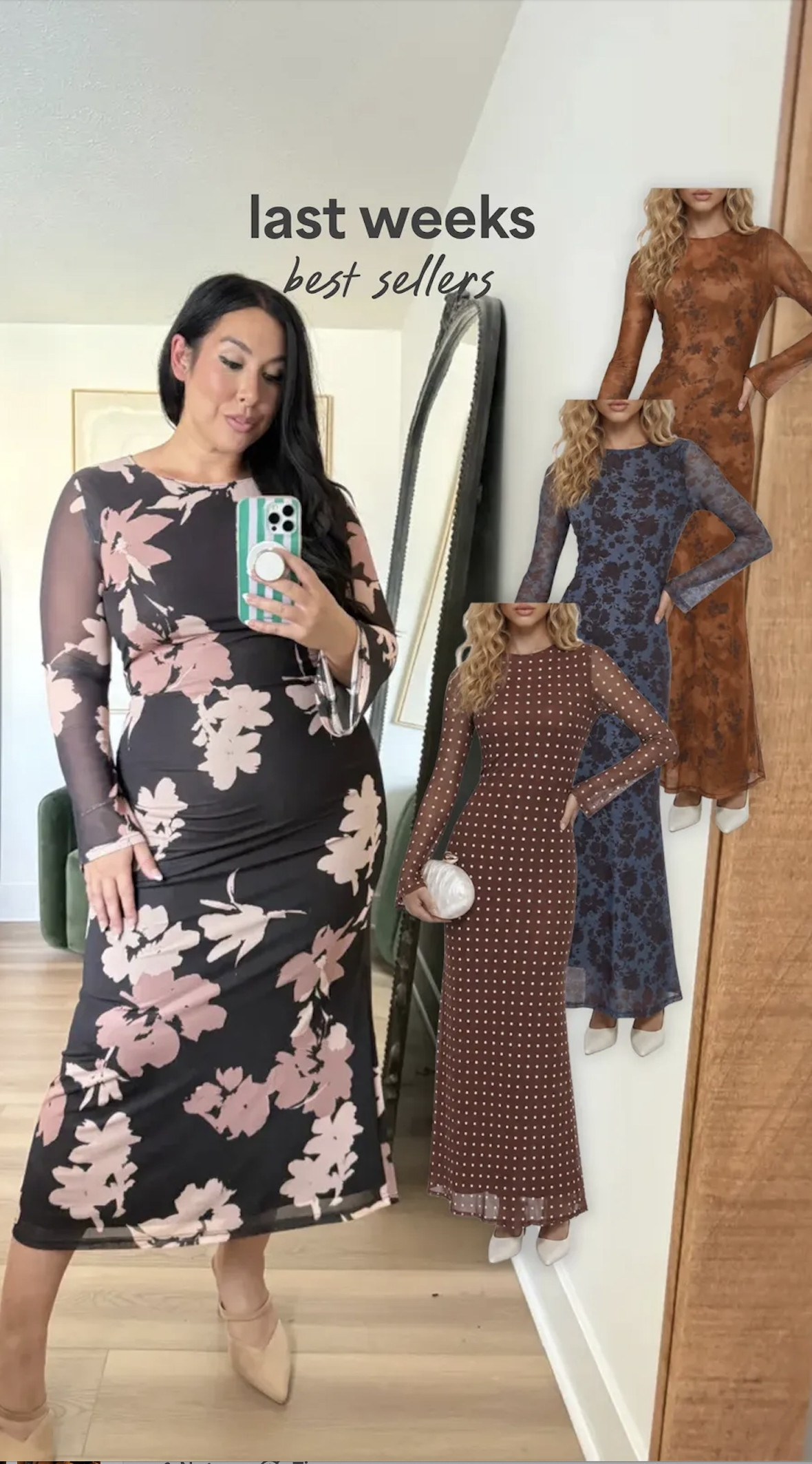 I can’t get over this long sleeve dress! It comes in so many gorgeous prints and it’s mesh so fully breathable and comfy!

Fall dresses, Amazon fashion, Amazon finds, long sleeve dresses, mid size ootd

#LTKootd #LTKMidsize