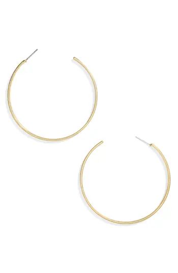 Women's Baublebar Thin Hoop Earrings | Nordstrom