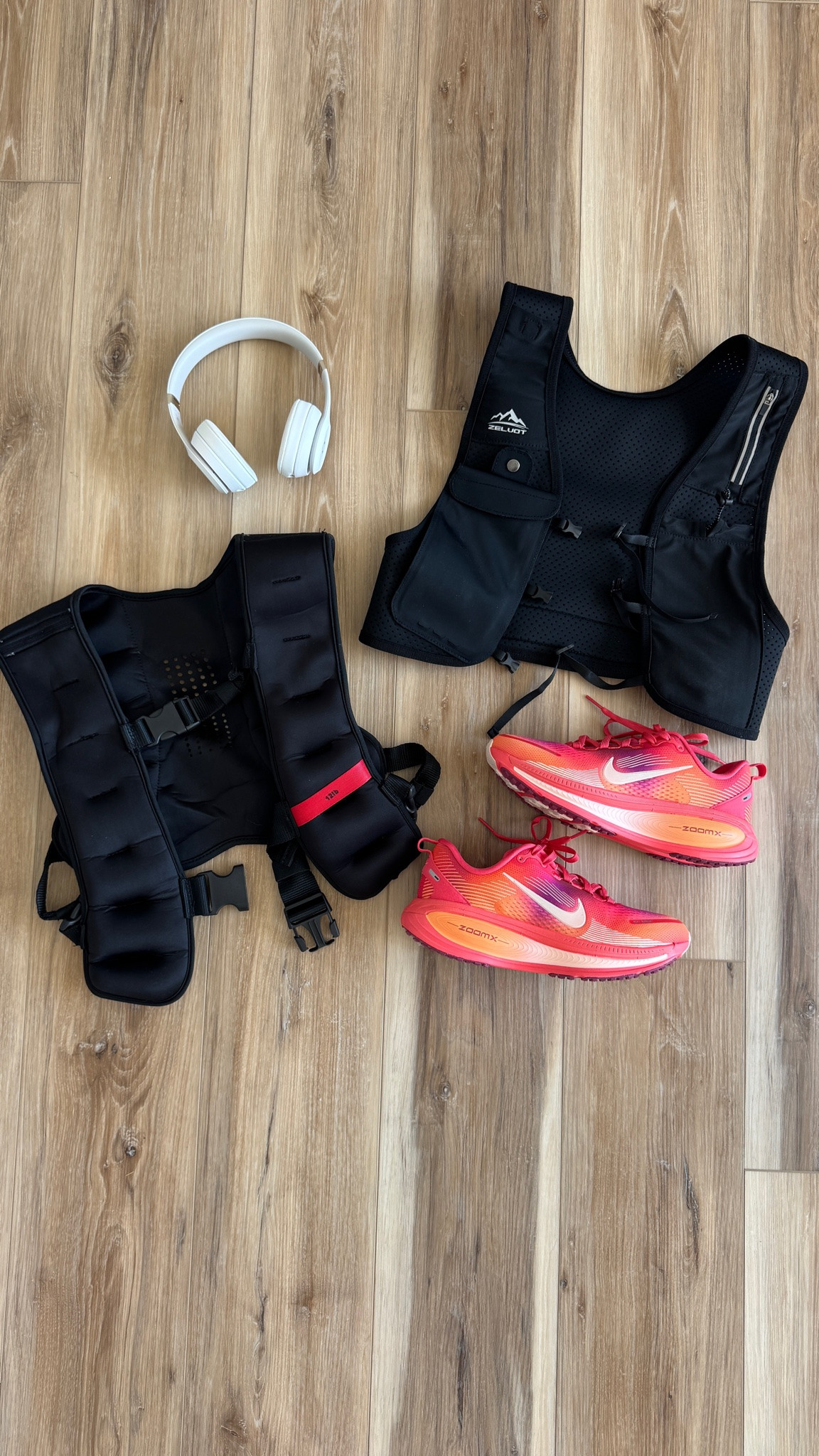 I swear by this running vest!! Amazon prime day deal