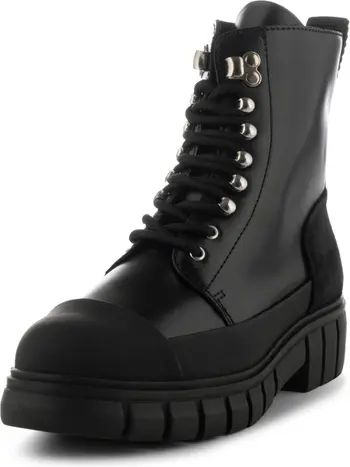 Shoe The Bear Rebel Long Lace Leather & Suede Boot | Nordstrom | Nordstrom
