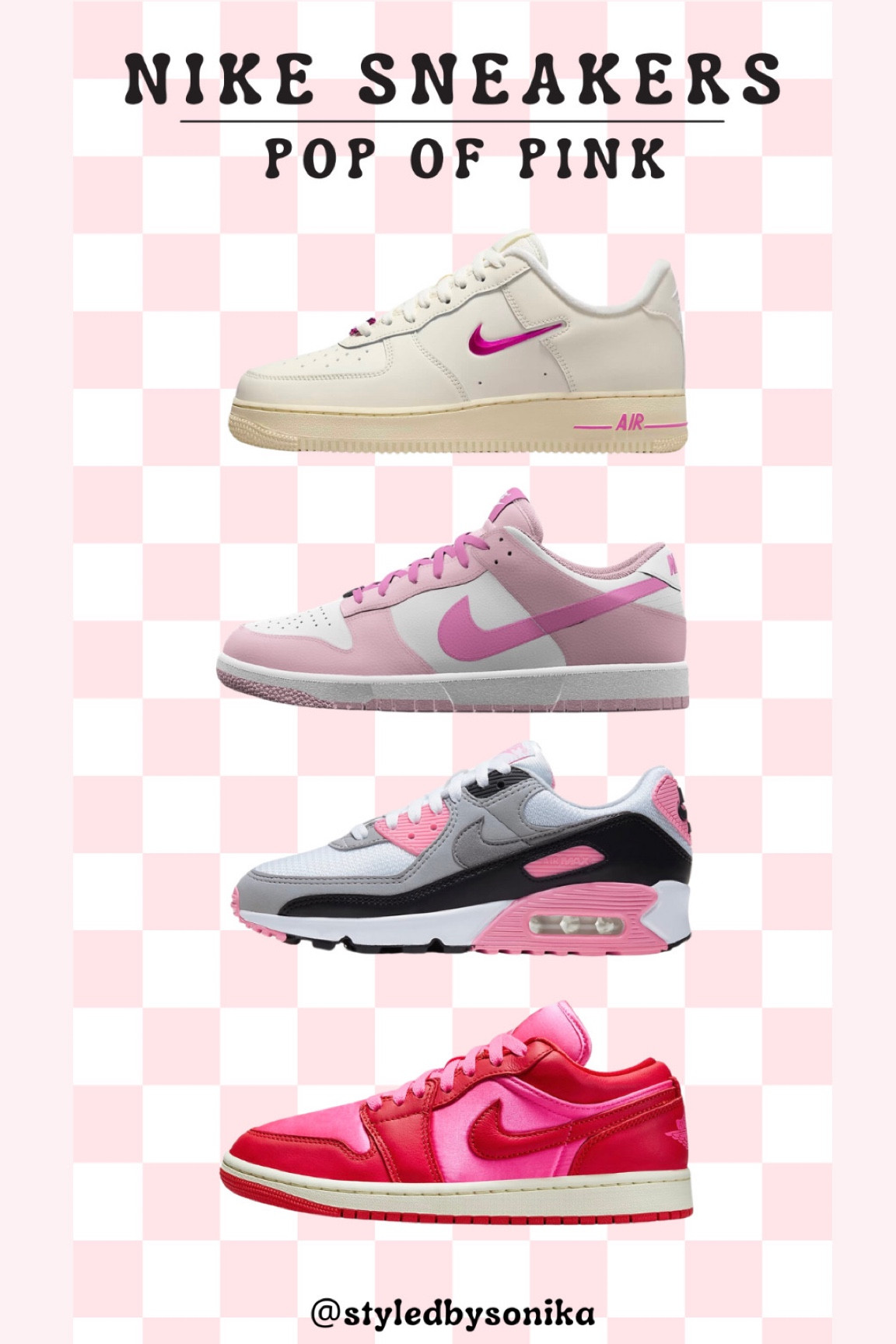 Nike sneakers
Pink Nikes
Pink sneakers
Pop of pink

#LTKsalealert #LTKshoecrush #LTKfindsunder100