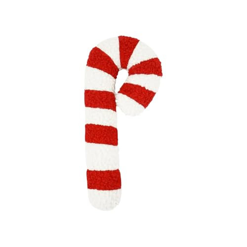 Christmas Candy Cane Pillow, Red and White Candy Cane Shaped Plush Pillow, Christmas Decorative Canes Throw Pillows, Decorative Cushion, for Sofa, Bed, Couch, Bedroom(35cm) | Amazon (US)