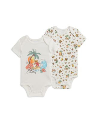 Boys' Polo Bear Cotton Bodysuit 2-Pack - Baby | Bloomingdale's (AU)