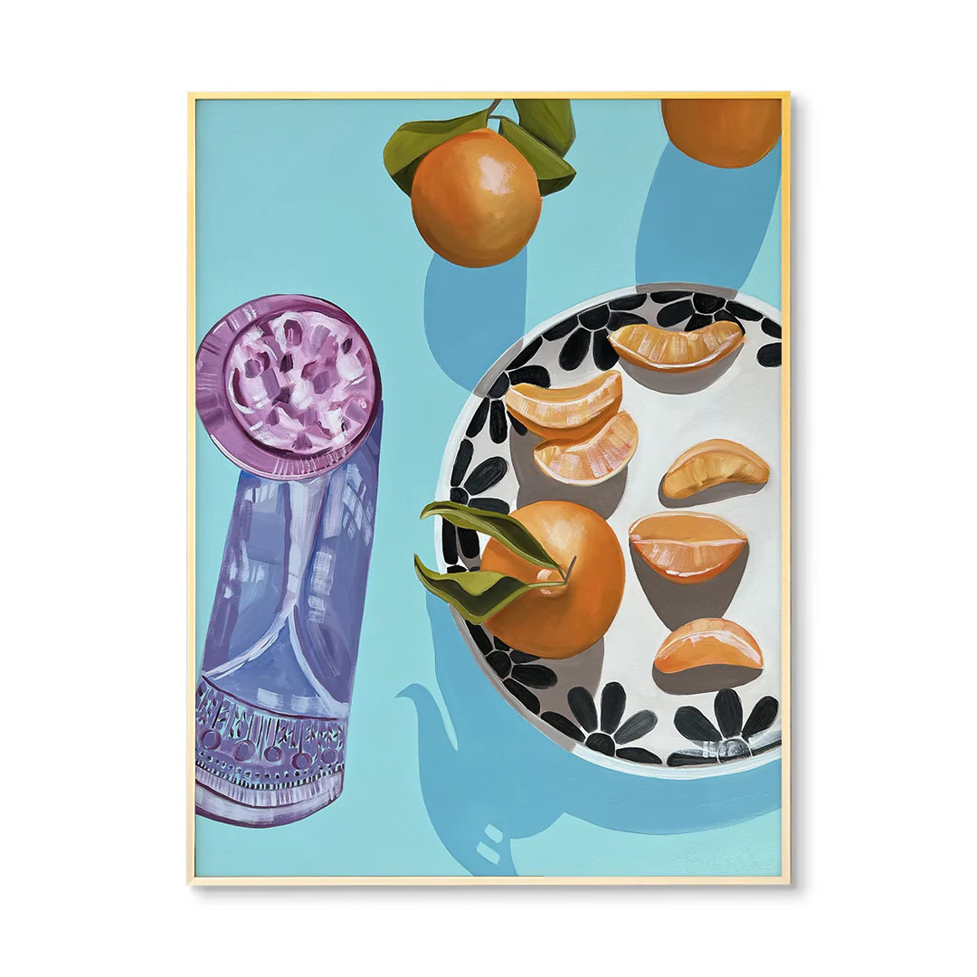 Oranges No.2 by Brooke Lancaster Art Prints | Urban Garden Prints