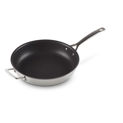 Le Creuset Classic Stainless Steel Round Nonstick Frying Pan, 12 In. | Wayfair North America